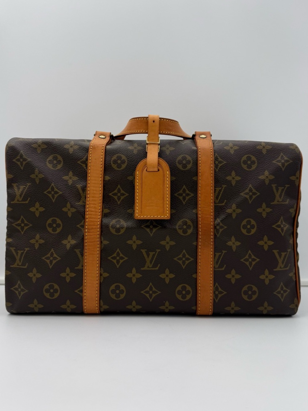 LOUIS VUITTON 1854 PARIS • SAC SOUPLE 35 Bag in Monogram • Made in FRANCE - Picture 5 of 15